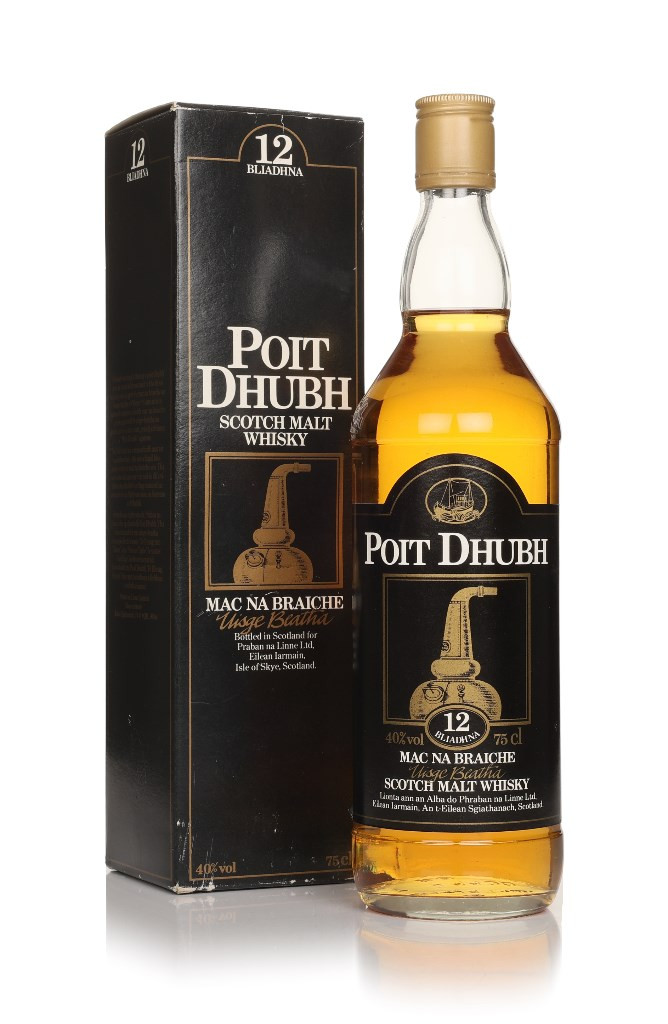 Poit Dhubh 12 Year Old - 1980s 75cl