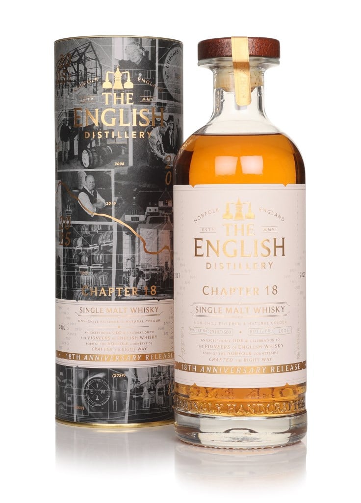 The English Distillery The English Chapter 18 18th Anniversary Release 70cl The English Chapter 18 18th Anniversary Release 70cl 70cl • 46%