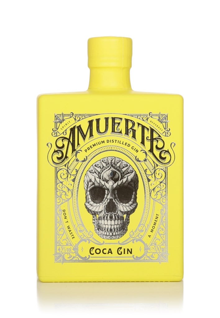 Amuerte Coca Leaf Gin (Yellow Bottle) 70cl