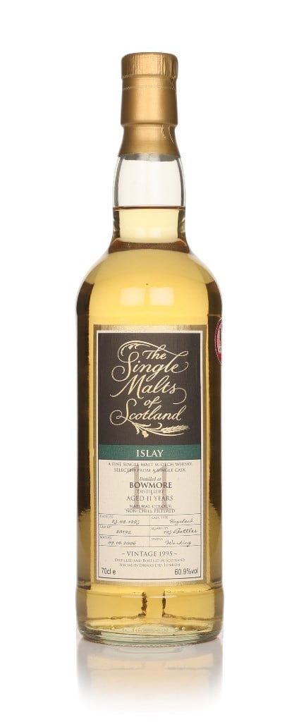Bowmore 11 Year Old 1995 (cask 20192) - The Single Malts of Scotland (Speciality Drinks) 70cl