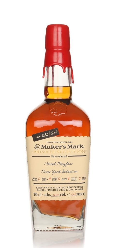 Maker's Mark Private Select (1 Hotel Mayfair - Dover Yard Selection) 70cl