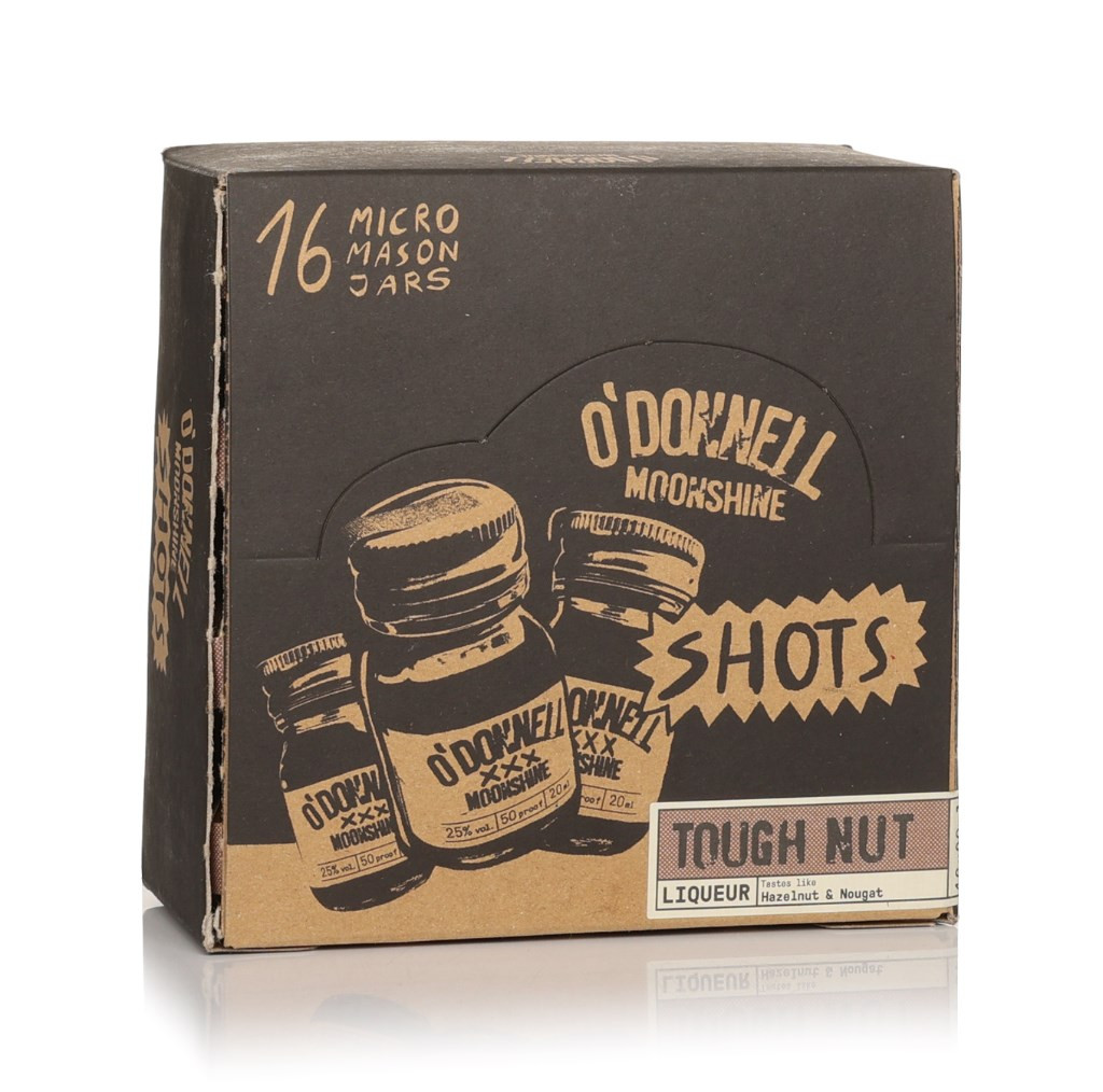 O'Donnell Tough Nut Moonshine x16 Micro Shots 32cl