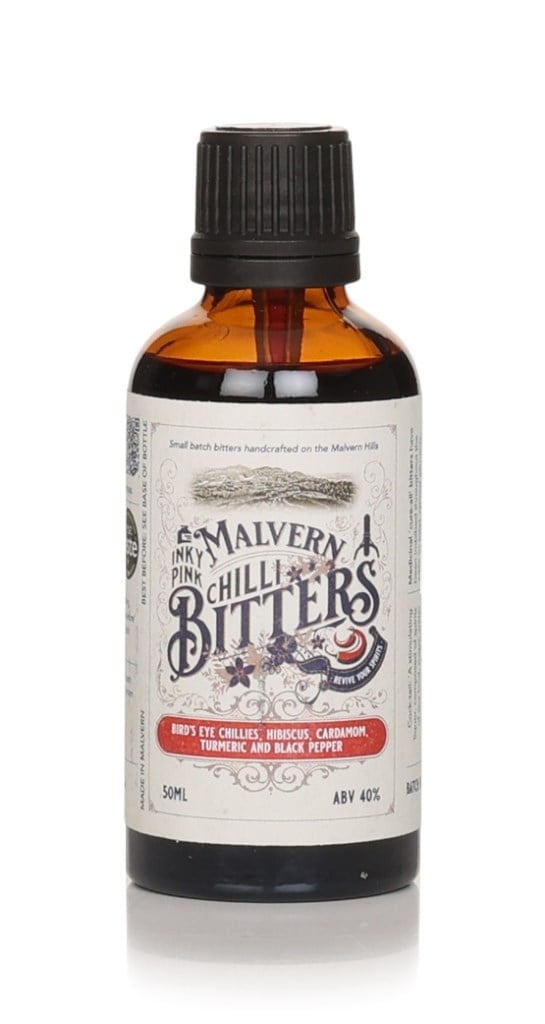 Malvern Inky Pink Chilli Bitters 5cl