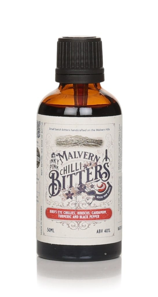 Malvern Inky Pink Chilli Bitters 5cl
