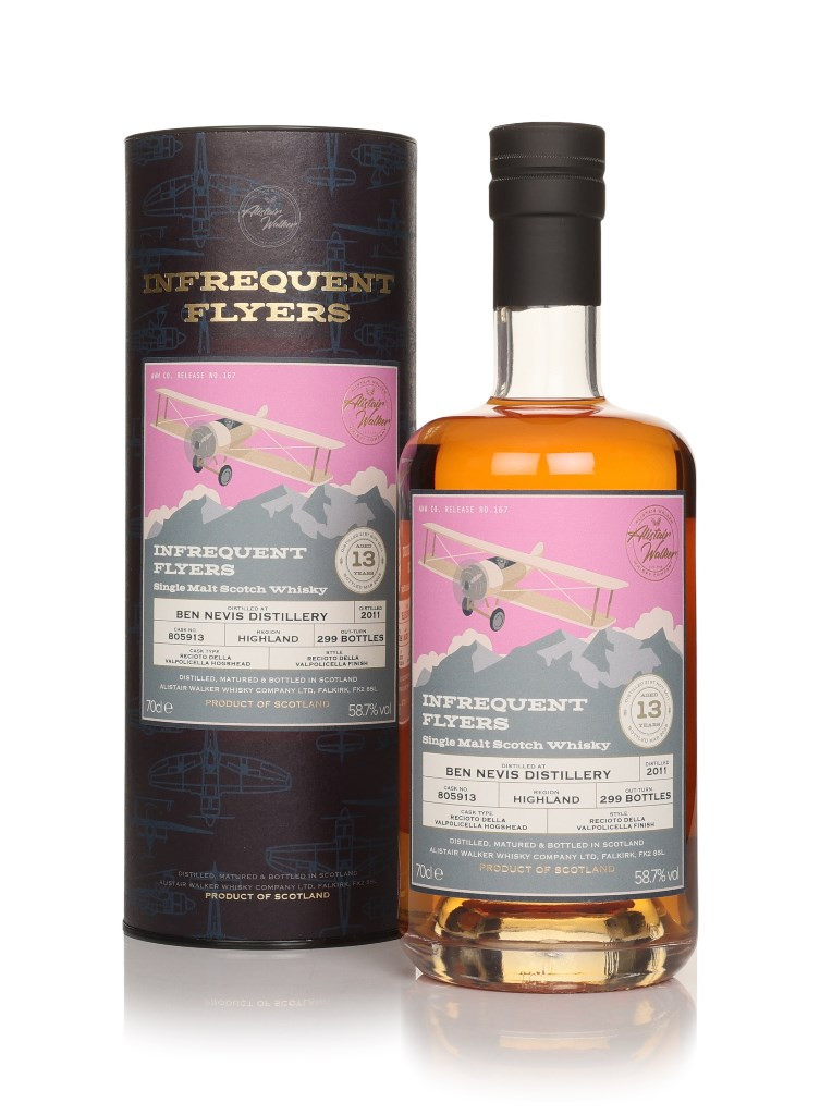Ben Nevis 13 Year Old 2011 (cask 805913) - Infrequent Flyers (Alistair Walker) 70cl