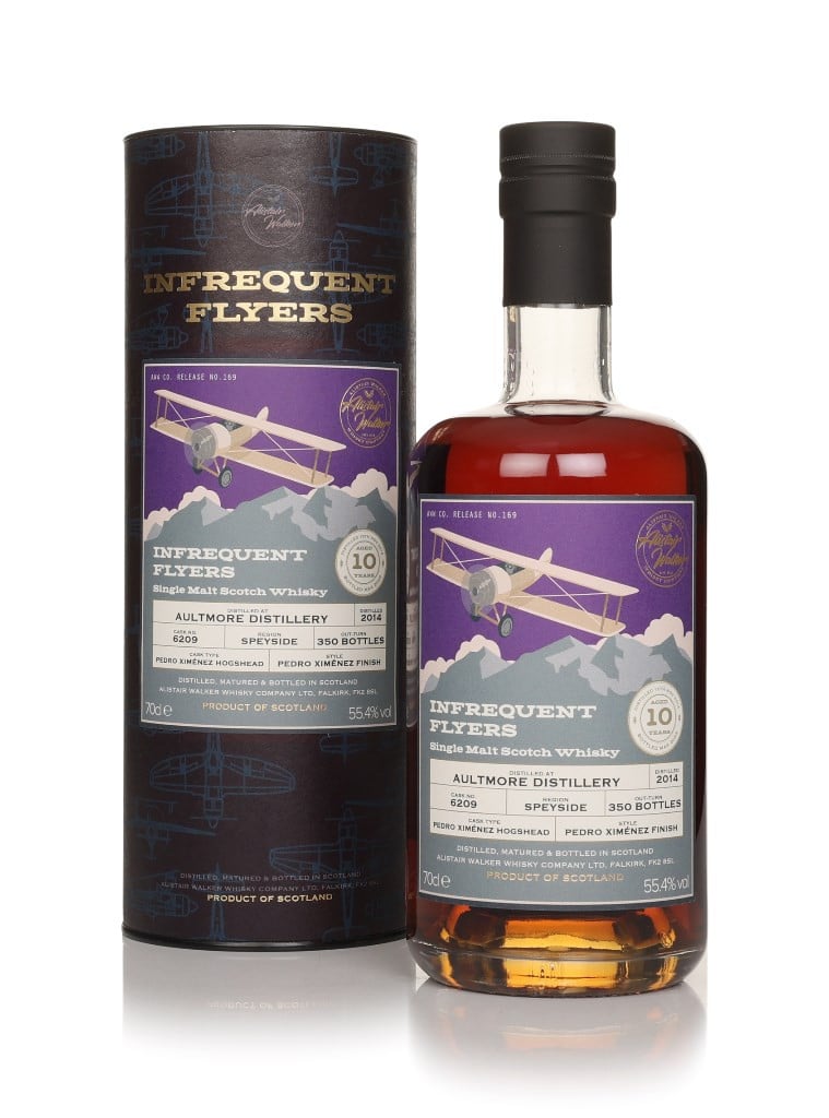 Aultmore 10 Year Old 2014 (cask 6209) - Infrequent Flyers (Alistair Walker) 70cl