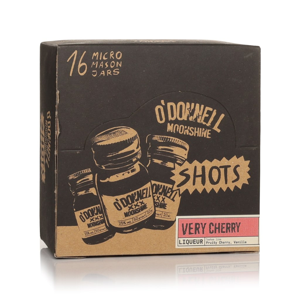 O'Donnell Very Cherry x16 Micro Shots 32cl