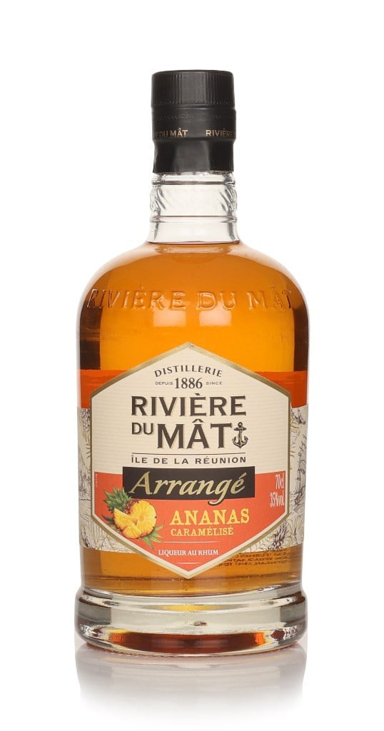 Rivière du Mât Rhum Arrangé Ananas Caramelise (Pineapple)