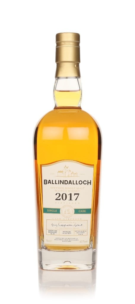 Ballindalloch 8 Year Old 2017 (cask 69) - Refill Virgin Oak Hogshead 70cl