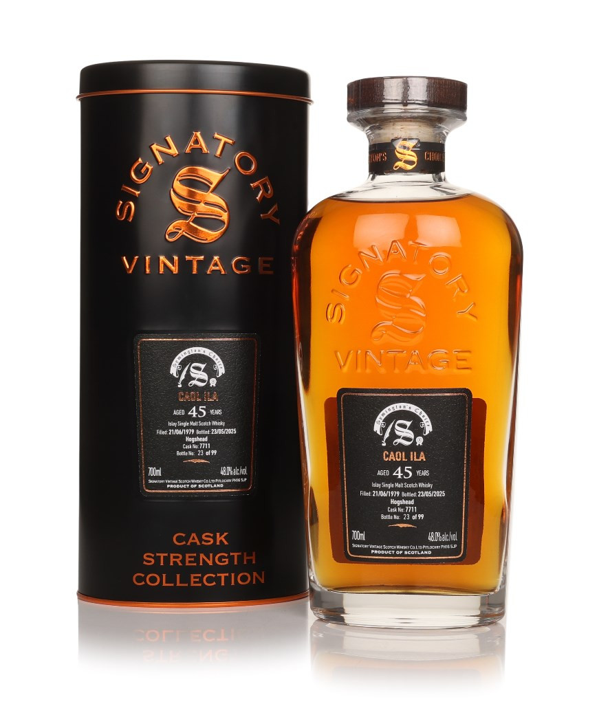 Caol Ila 45 Year Old 1979 (cask 7711) - Cask Strength Collection (Signatory) 70cl