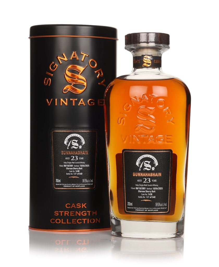 Bunnahabhain 23 Year Old 2001 (cask 1436) - Cask Strength Collection (Signatory) 70cl