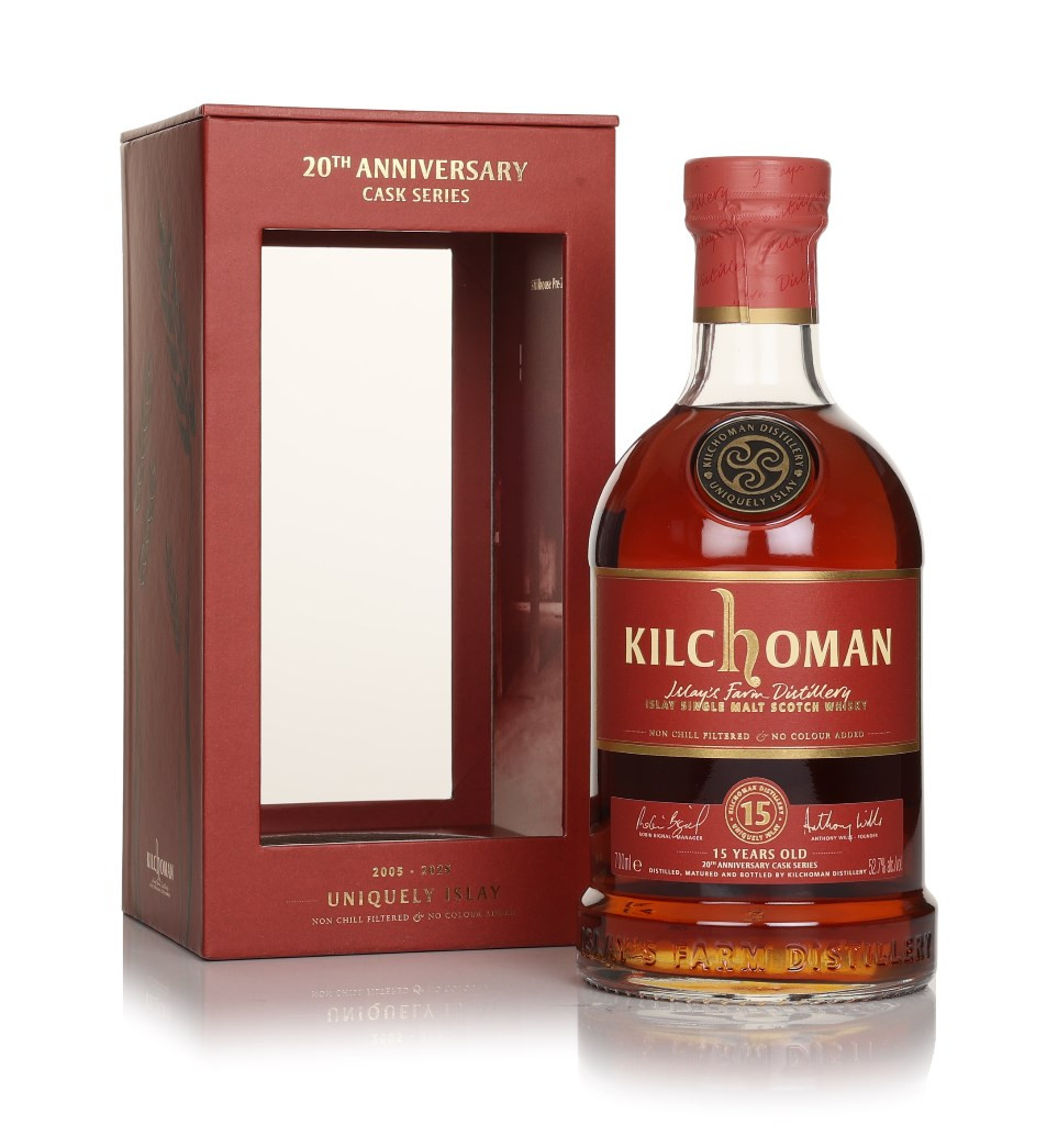 Kilchoman 15 Year Old Sherry Cask Matured 20th Anniversary Series 70cl