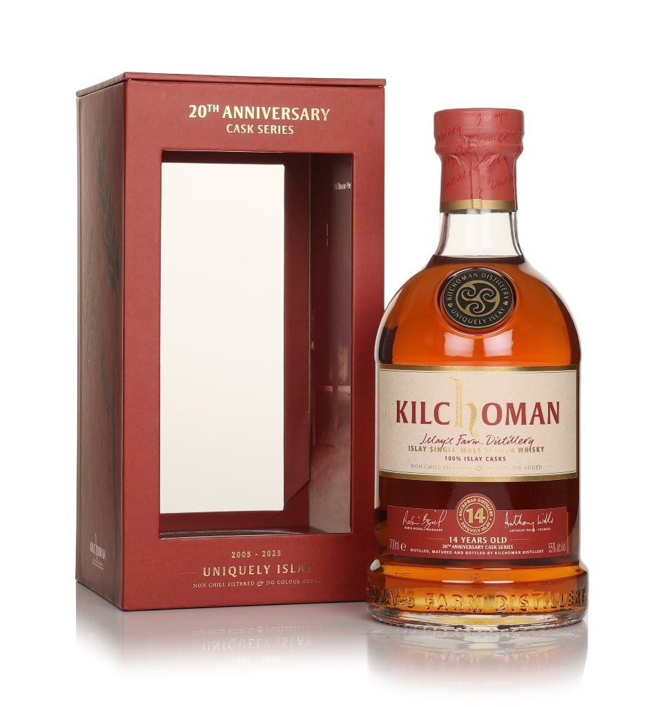 Kilchoman 14 Year Old Sherry Cask Matured 100% Islay 20th Anniversary Series 70cl