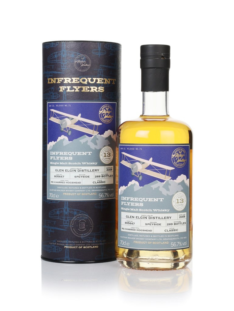 Glen Elgin 13 Year Old  2008 (cask 805647) - Infrequent Flyers (Alistair Walker) 70cl