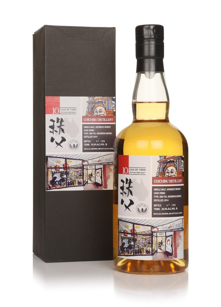 Chichibu 2014 (cask 3882) - Casa De Vinos 10 Year Anniversary 70cl