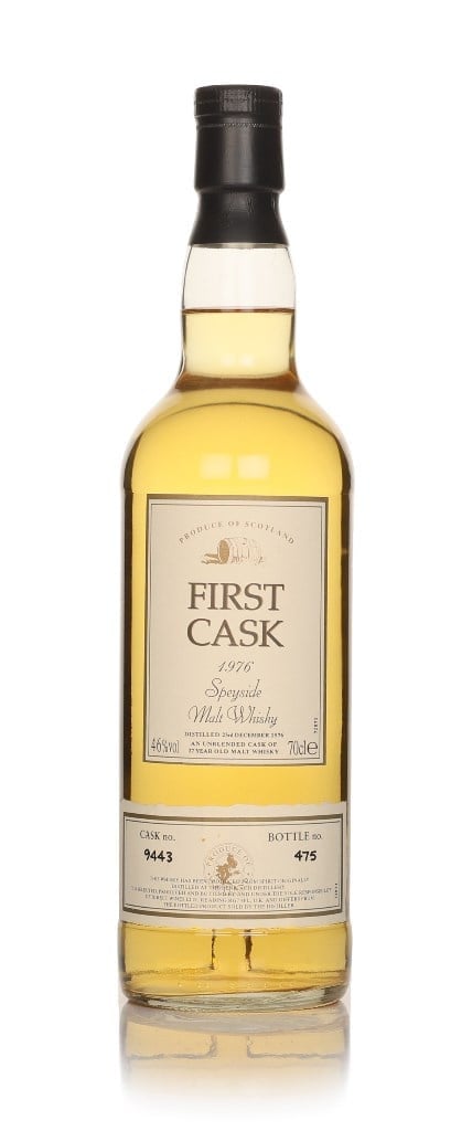 Benriach 27 Year Old 1976 (cask 9443) - First Cask 70cl