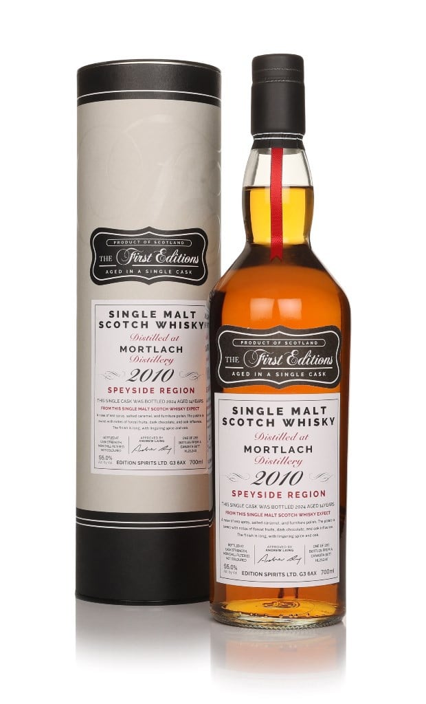 Mortlach 14 Year Old 2010 (cask HL21240) - The First Editions (Hunter Laing) 70cl