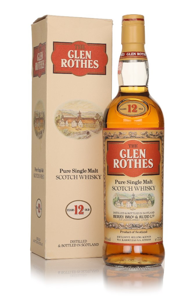 The Glenrothes 12 Year Old - 1990s 70cl Whisky | Master Of Malt