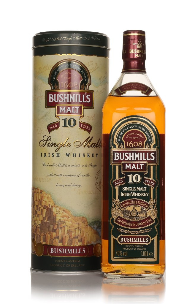Bushmills 10 Year Old - 1990s (1L) 100cl