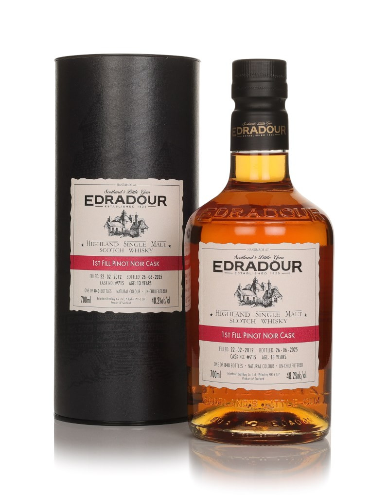 Edradour 13 Year Old 2012 - Michael Eppan Pinot Noir 70cl Whisky