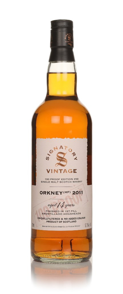 Orkney (HP) 14 Year Old 2011 - 100 Proof Edition #58 (Signatory) 70cl