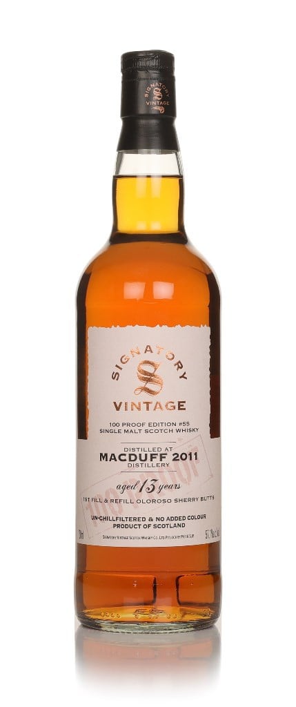 Macduff 13 Year Old 2011 - 100 Proof Edition #55 (Signatory) 70cl