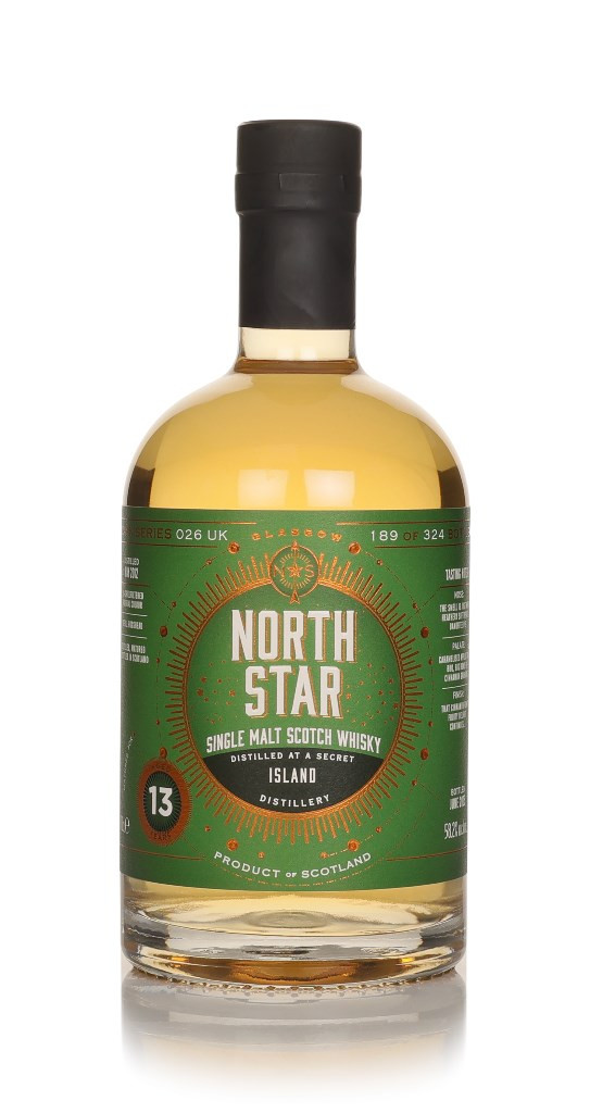 Secret Island 13 Year Old 2012 (North Star Spirits) 70cl