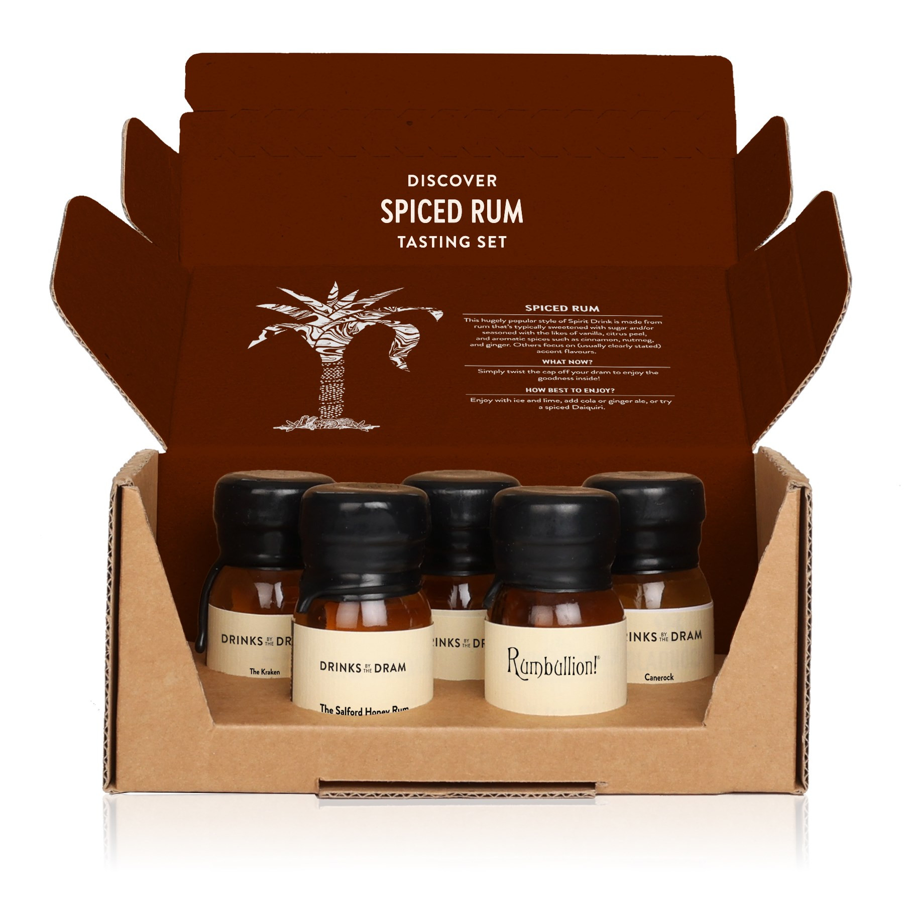 The Spiced Rum Discovery Set with Band 15cl