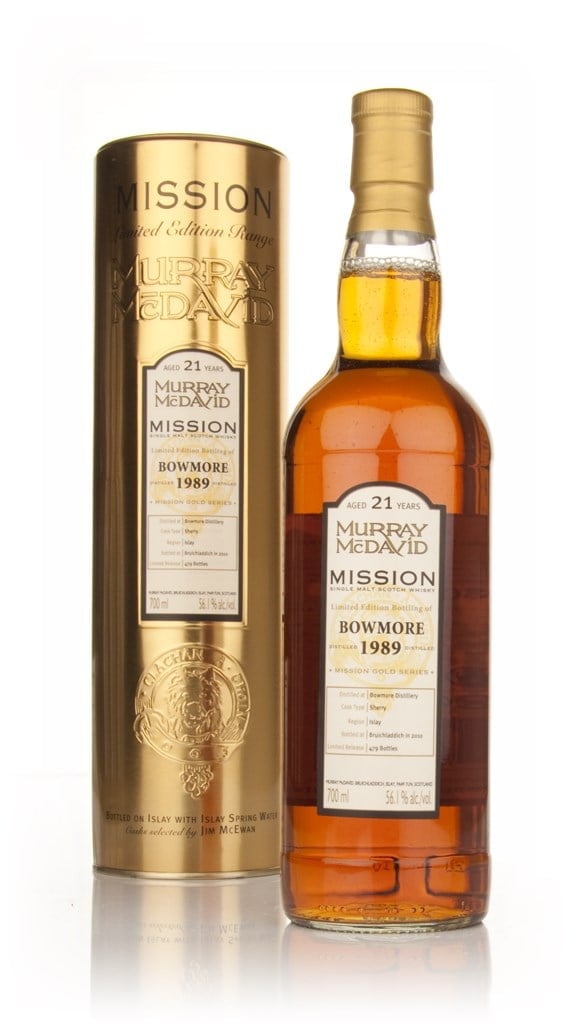 Bowmore 21 Year Old 1989 - Mission (Murray McDavid) 70cl