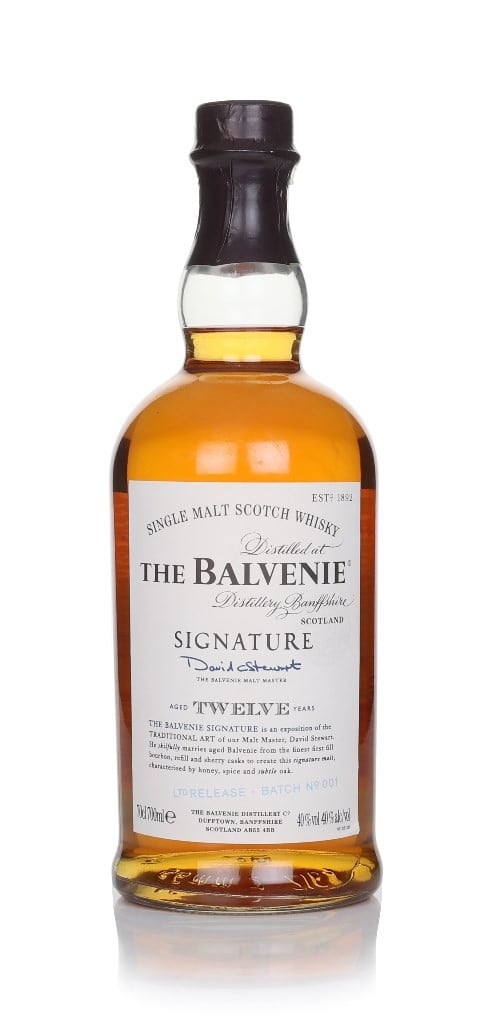 Balvenie Signature 12 Year Old Batch 001 (No Presentation Tube)