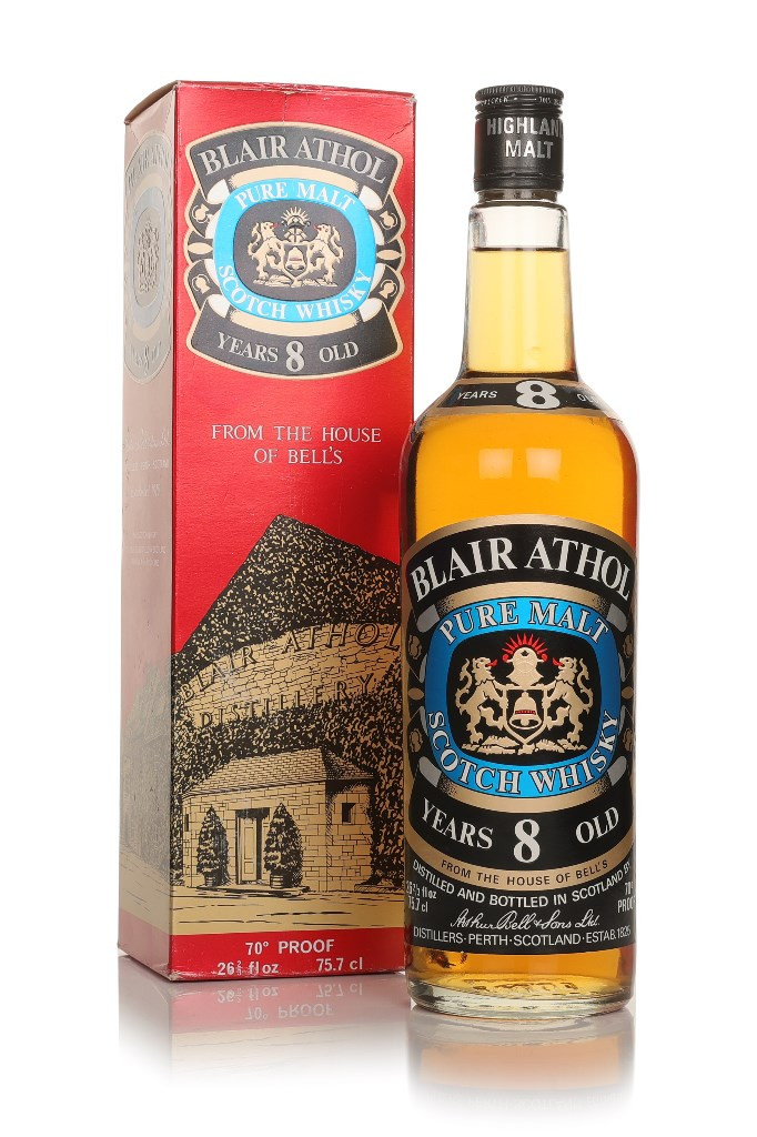 Blair Athol 8 Year Old - Early 1980s 75cl