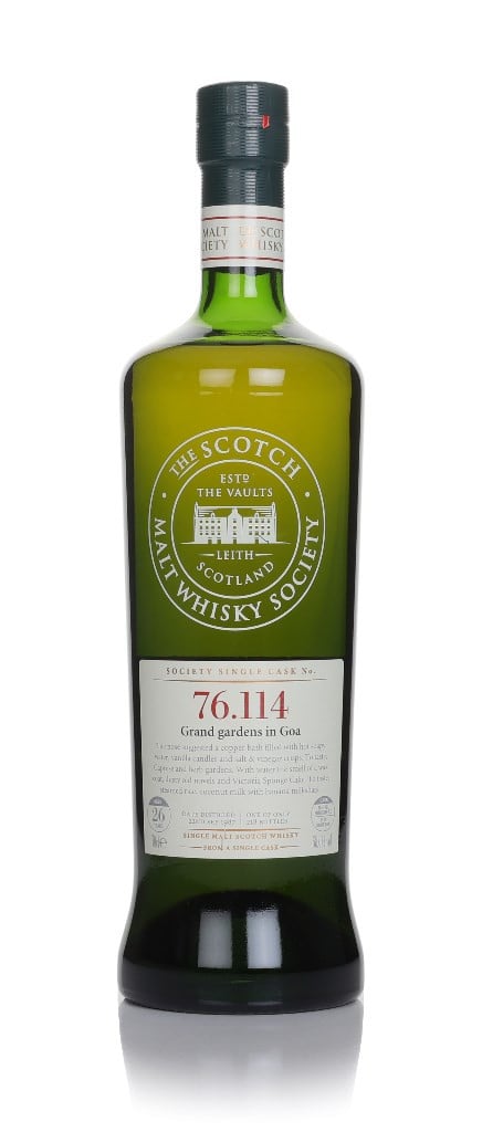 Mortlach 26 Year Old 1987 (cask 76.114) - (The Scotch Malt Whisky Society) 70cl