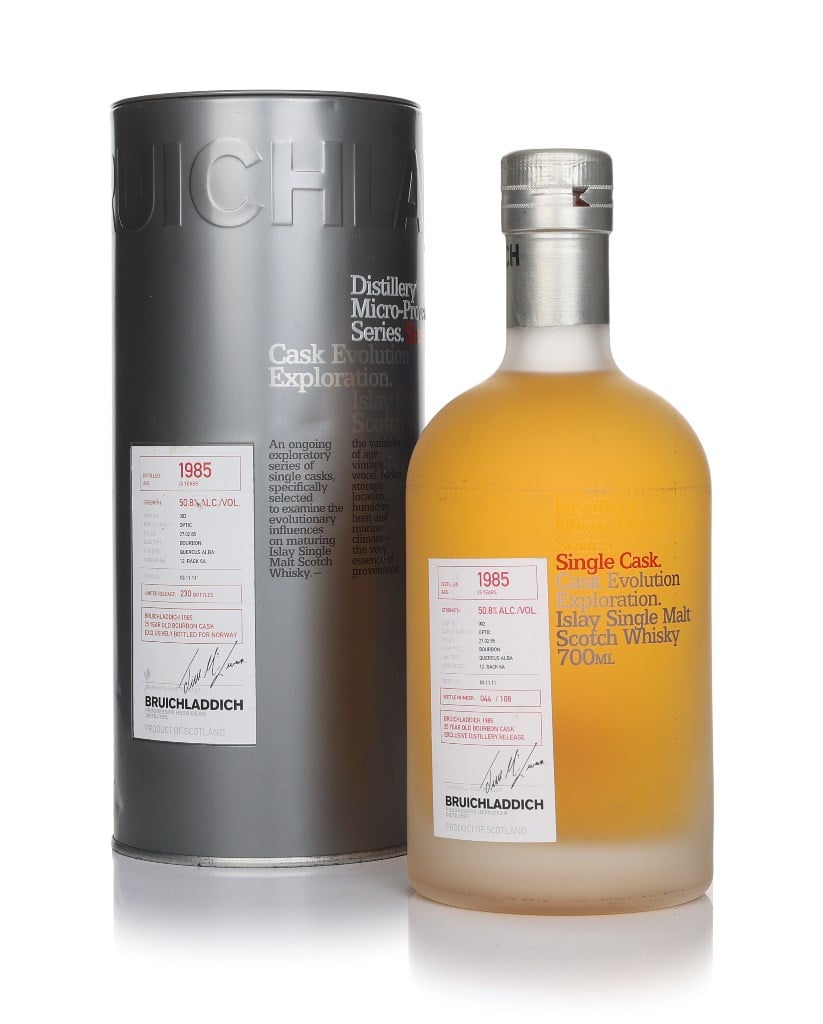 Bruichladdich 25 Years Old 1985 (cask 002) - Micro-Provenance Series 70cl