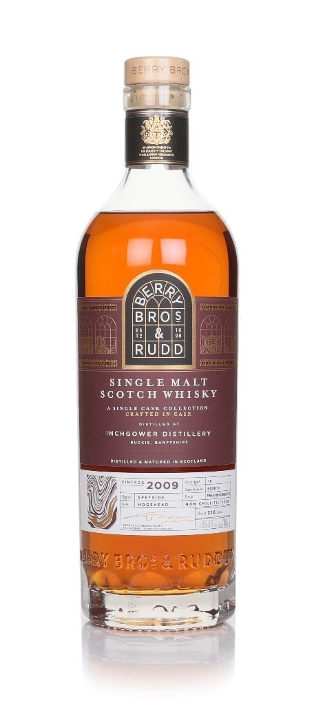 Inchgower 15 Year Old 2009 (cask 803610) - Berry Bros. & Rudd 70cl