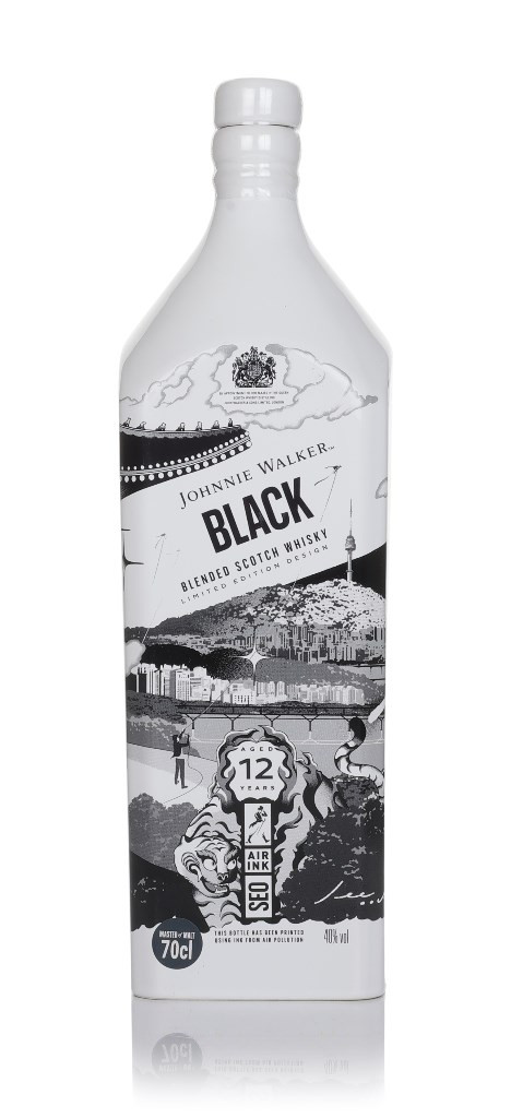 Johnnie Walker Black Label 12 Year Old - Air Ink San José Edition