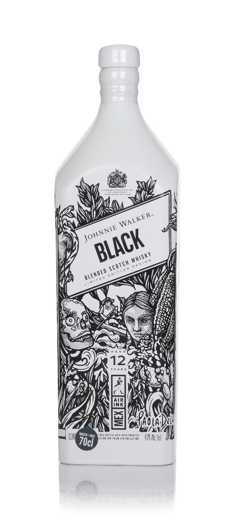 Johnnie Walker Black Label 12 Year Old - Air Ink Lagos Edition