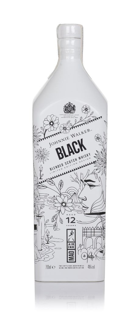 Johnnie Walker Black Label 12 Year Old - Air Ink Madrid Edition 70cl