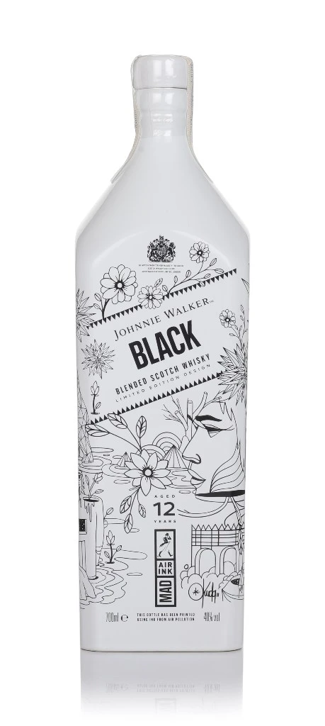 Johnnie Walker Black Label 12 Year Old - Air Ink Madrid Edition
