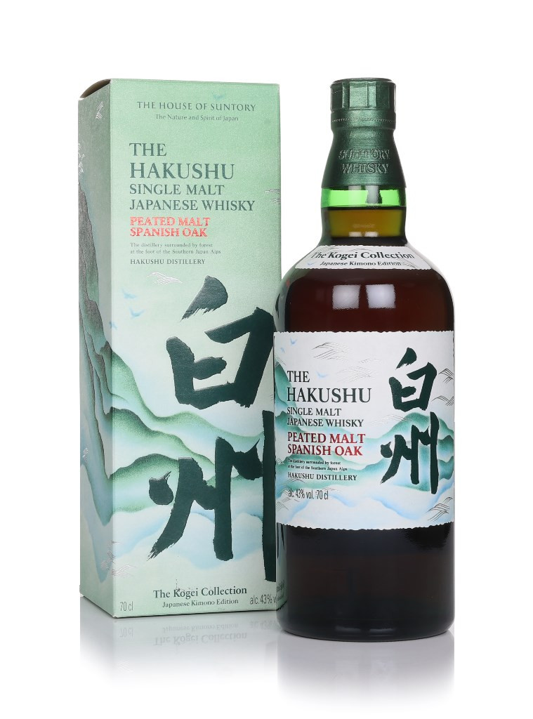 Hakushu Peated Malt Spanish Oak - Kogei Collection 70cl
