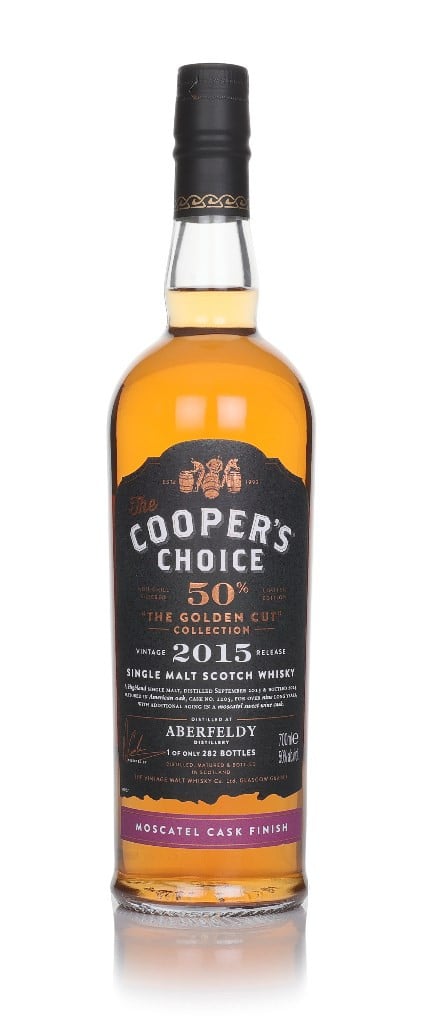 Aberfeldy 9 Year Old 2015 - The Cooper's Choice The Golden Cut Collection (The Vintage Malt Whisky Co.) 70cl