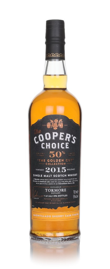 Tormore 9 Year Old 2015 - The Cooper's Choice The Golden Cut Collection (The Vintage Malt Whisky Co.) 70cl