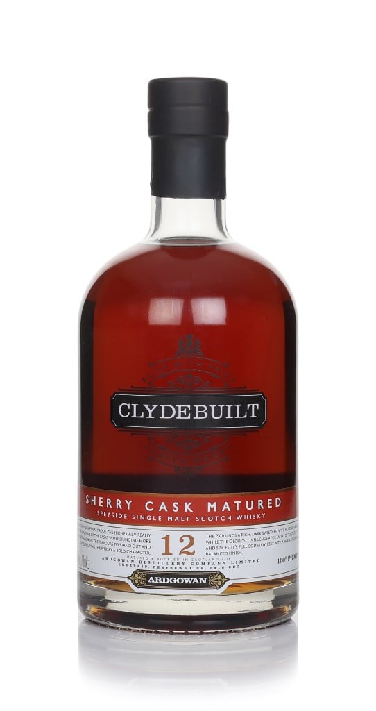 Clydebuilt 12 Year Old Sherry 100 Proof (Ardgowan) 70cl