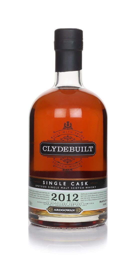 Clydebuilt 12 Year Old Manzanilla Single Cask (Ardgowan) 70cl