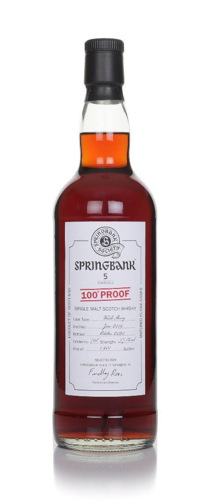 Springbank 5 Year Old 2019 100 Proof - Springbank Society 70cl