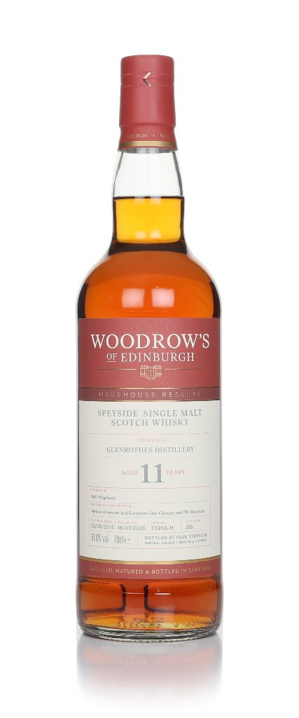 Glenrothes 11 Year Old 2014 cask 7390A-H - Woodrow's of Edinburgh 70cl