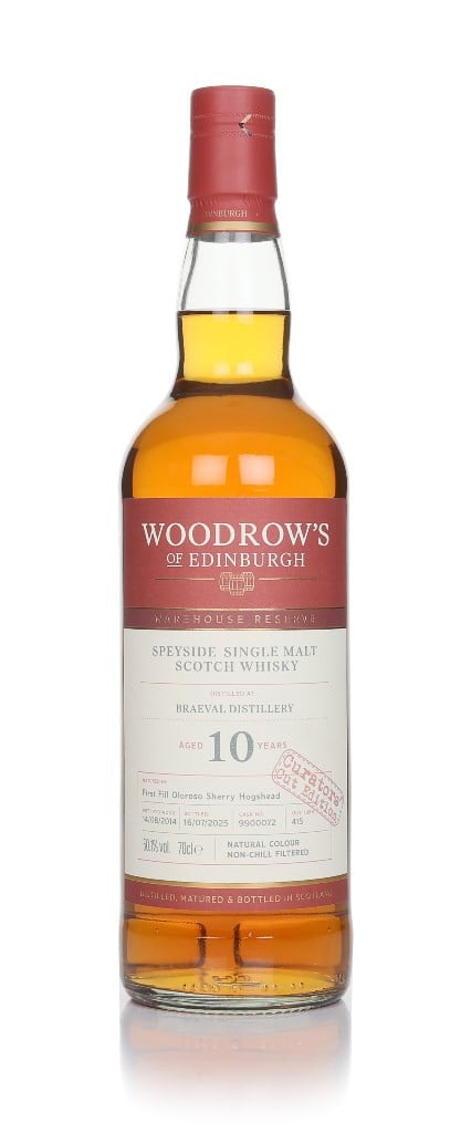 Braeval 10 Year Old 2014  - Woodrow's of Edinburgh 70cl