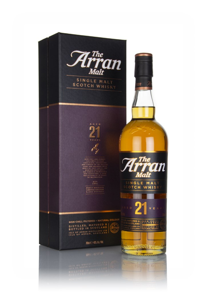ウイスキー Arran 21 Years Old Single Malt Scotch Arran - 21 Year Old (Limited Edition) Distillery Exclusive 2017