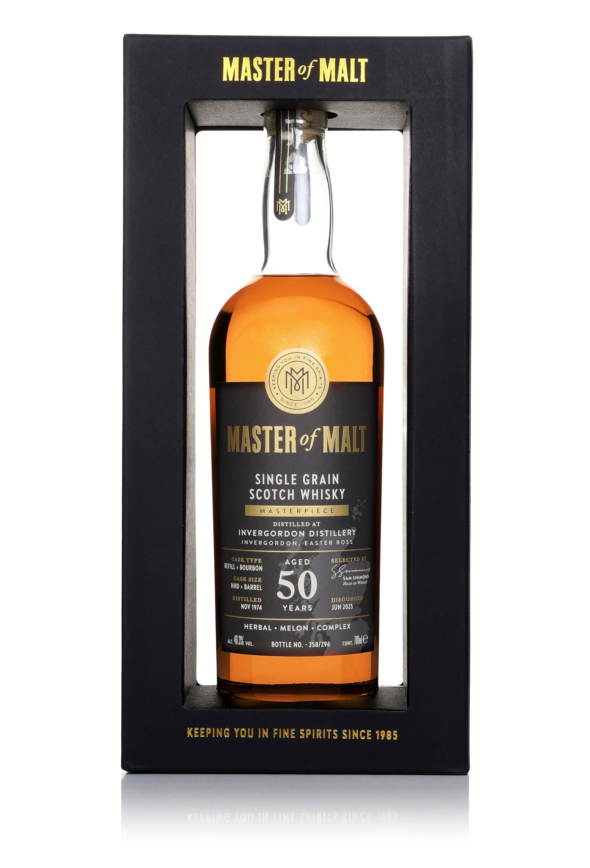 Invergordon 50 Year Old 1974 - Masterpiece (Master of Malt) 70cl