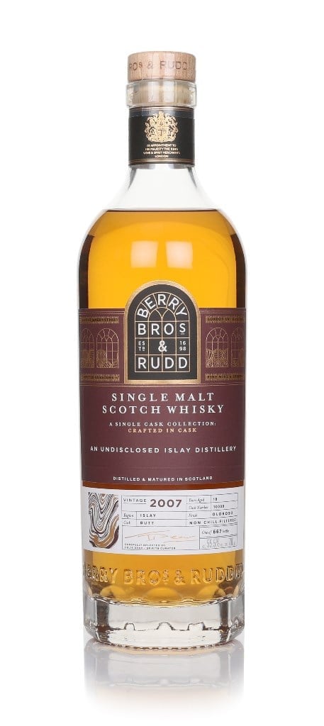 Undisclosed Islay 18 Year Old 2007 (cask 10009) - Berry Bros. & Rudd