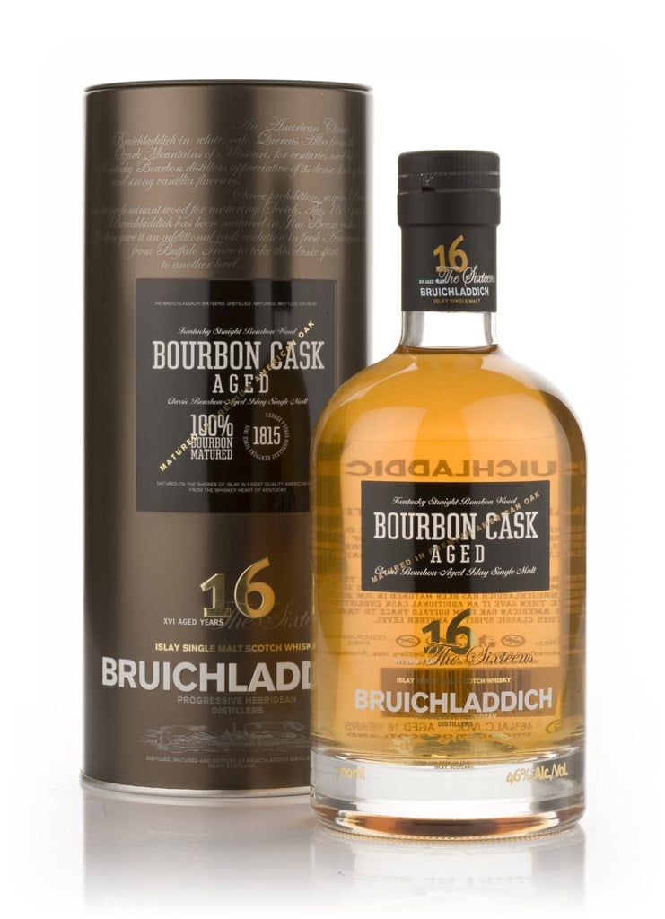 Bruichladdich 16 Year Old - Bourbon Cask 70cl